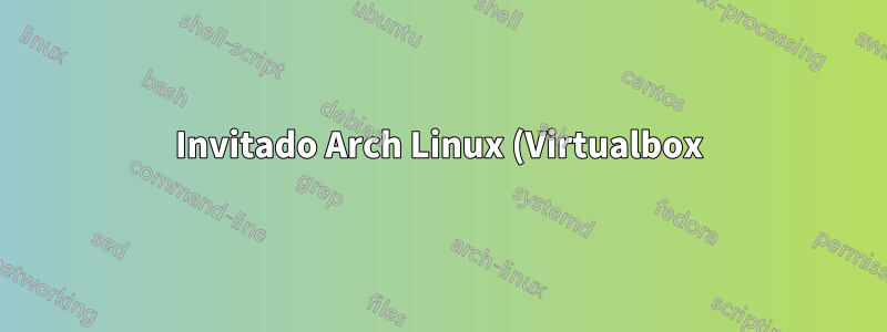 Invitado Arch Linux (Virtualbox): vboxdrv.service falla al inicio