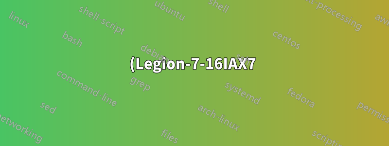 (Legion-7-16IAX7) 無聲音雙啟動 Win 11 pro 和 Ubuntu 22.04 LTS(TAS2781 和 Realtek)更新 (Cirrus)