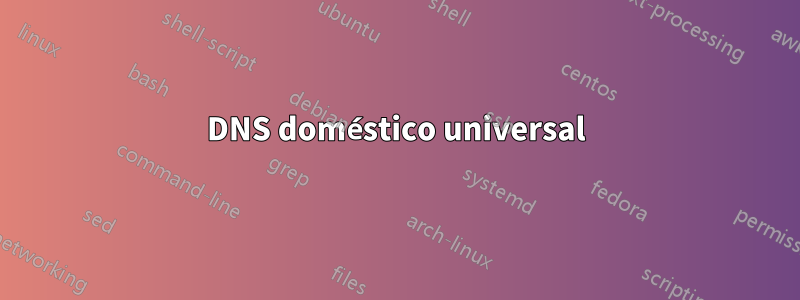 DNS doméstico universal