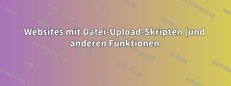 Websites mit Datei-Upload-Skripten (und anderen Funktionen) in Firefox – können sie Thunderbird-E-Mail-Identitäten erhalten? (Fedora Linux)