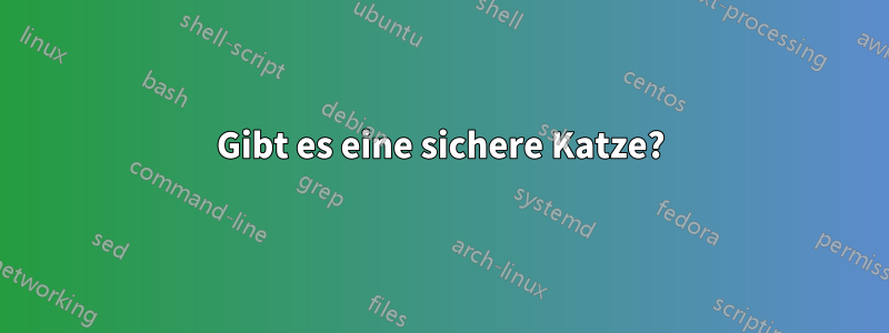 Gibt es eine sichere Katze?