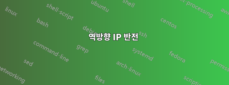 역방향 IP 반전