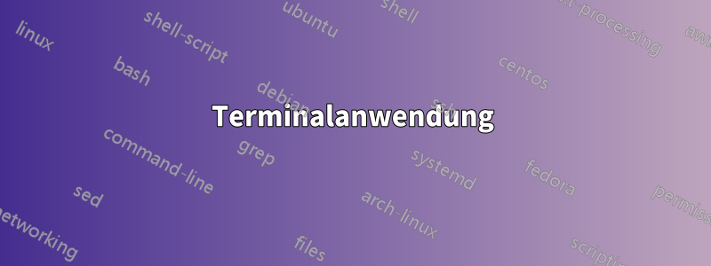 Terminalanwendung