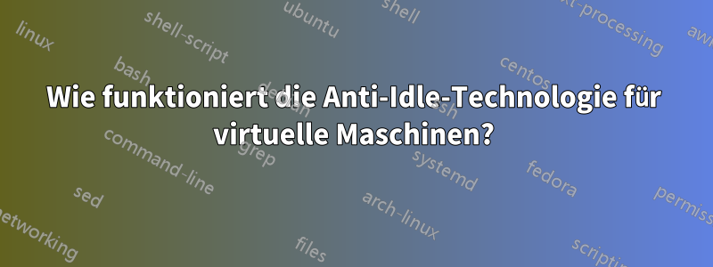 Wie funktioniert die Anti-Idle-Technologie für virtuelle Maschinen?