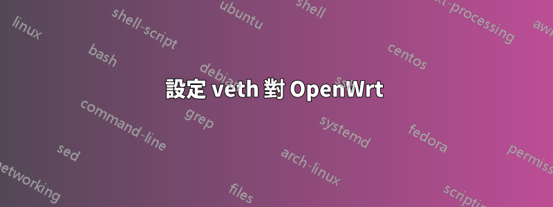 設定 veth 對 OpenWrt