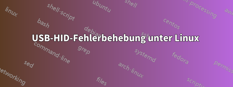 USB-HID-Fehlerbehebung unter Linux