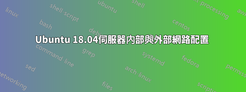 Ubuntu 18.04伺服器內部與外部網路配置