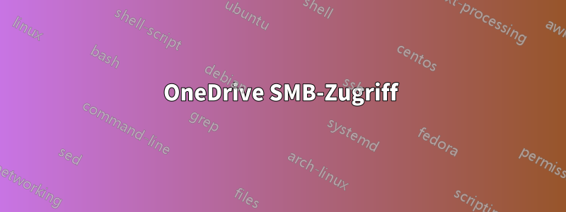 OneDrive SMB-Zugriff