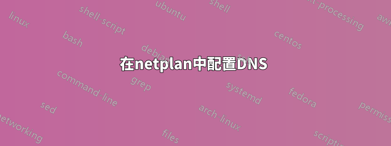 在netplan中配置DNS