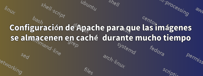 Configuración de Apache para que las imágenes se almacenen en caché durante mucho tiempo