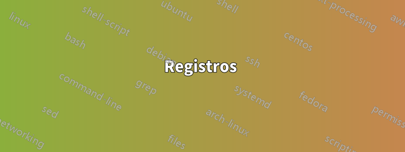 Registros