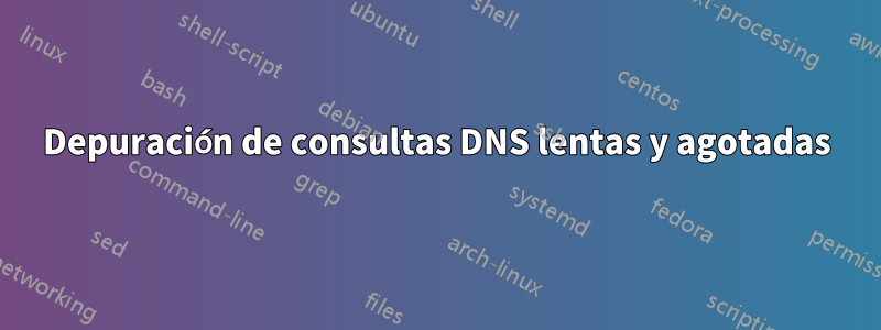 Depuración de consultas DNS lentas y agotadas