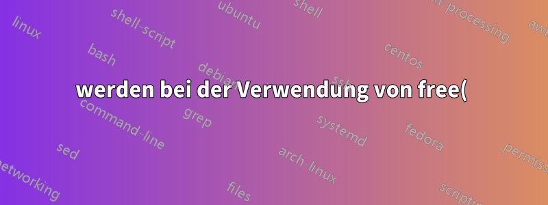 werden bei der Verwendung von free() auf einem Block immer die Zuordnungen zwischen seinem virtuellen und seinem physischen Speicher gelöscht?