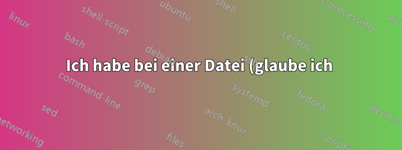 Ich habe bei einer Datei (glaube ich) die Meldung „Fehler beim Abrufen der Datei: -7: E/A-Problem“ erhalten, während ich Fotos per USB-Kabel von Android auf Debian 10 übertragen habe.