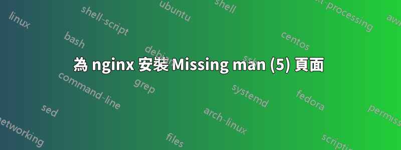 為 nginx 安裝 Missing man (5) 頁面