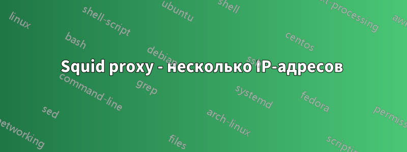 Squid proxy - несколько IP-адресов