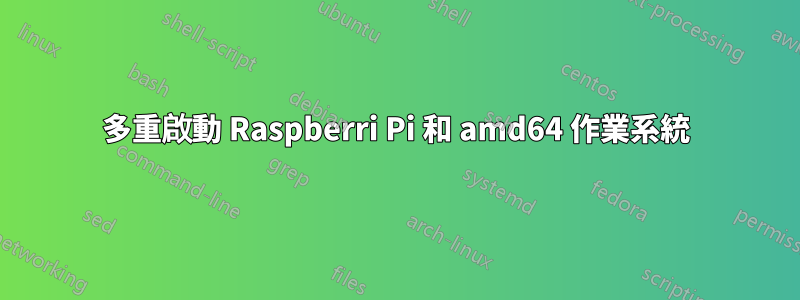 多重啟動 Raspberri Pi 和 amd64 作業系統