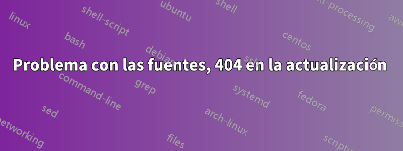 Problema con las fuentes, 404 en la actualización