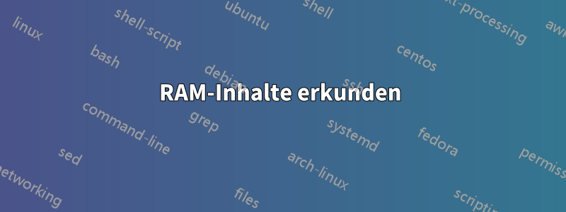 RAM-Inhalte erkunden