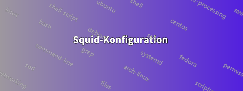 Squid-Konfiguration