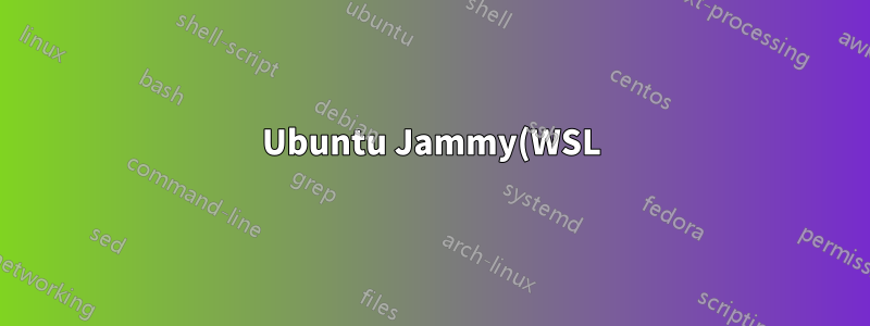 Ubuntu Jammy(WSL): armhf 아치를 추가하면 패키지 또는 저장소를 찾을 수 없습니다.