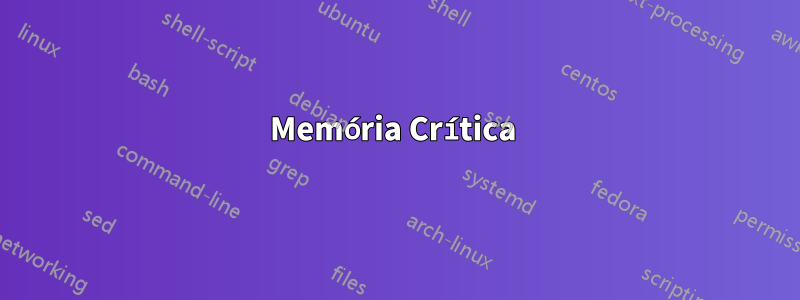 Memória Crítica 