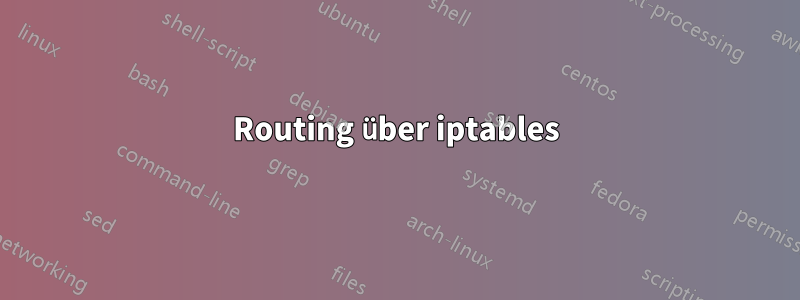 Routing über iptables