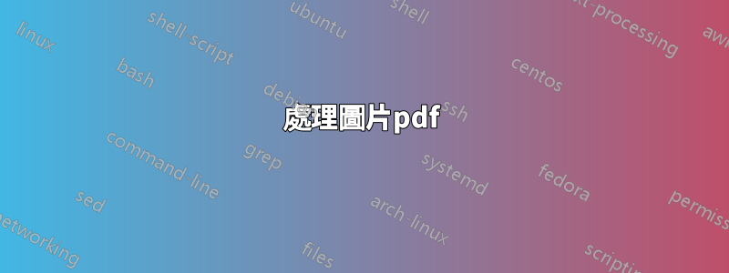 處理圖片pdf