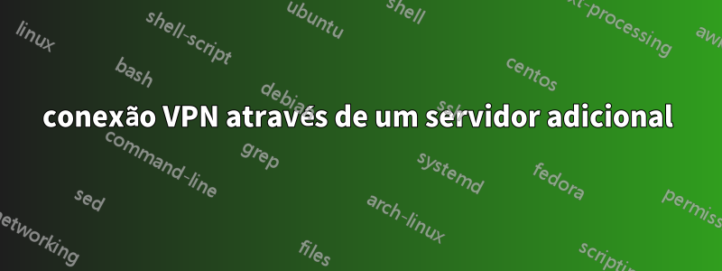 conexão VPN através de um servidor adicional