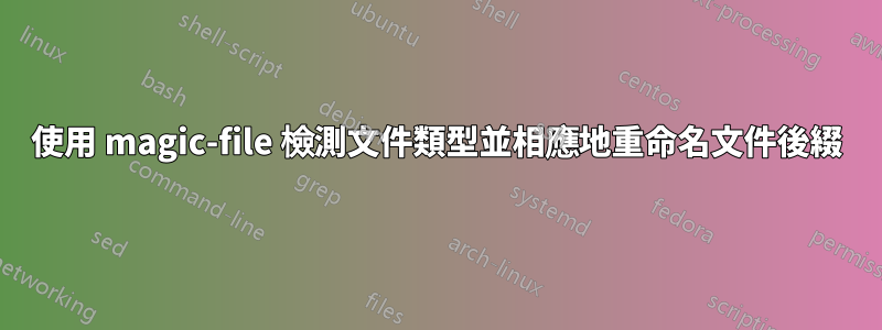 使用 magic-file 檢測文件類型並相應地重命名文件後綴