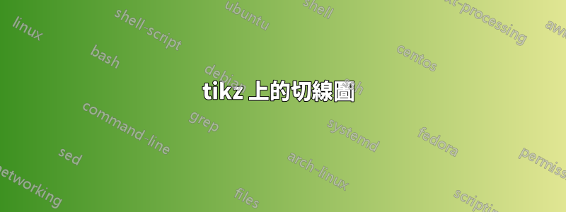 tikz 上的切線圖 