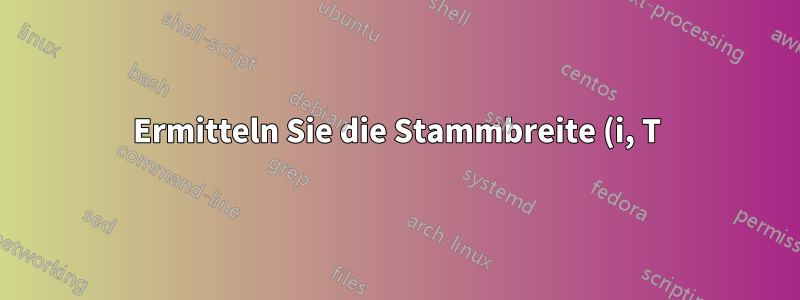 Ermitteln Sie die Stammbreite (i, T) einer Schriftart in ConTeXt Mk IV