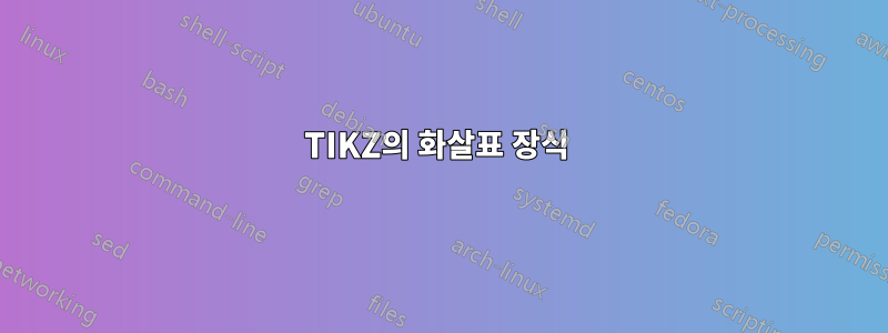 TIKZ의 화살표 장식 