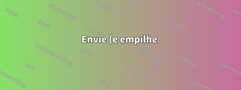 Envie (e empilhe) \marginpar para o topo ou para o final da página