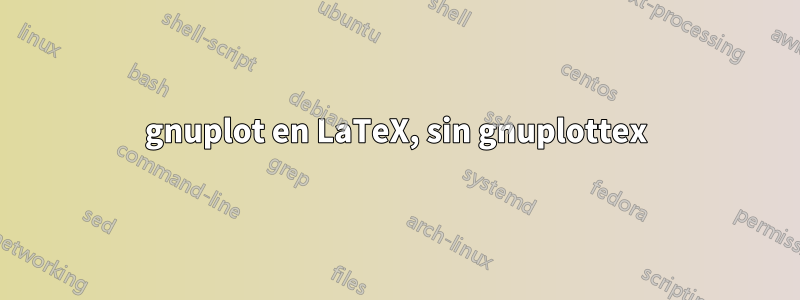 gnuplot en LaTeX, sin gnuplottex