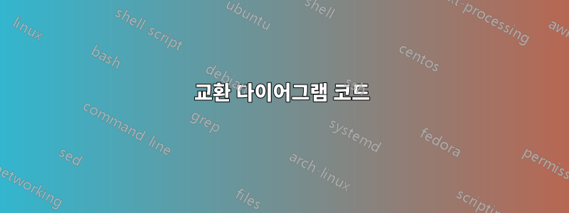 교환 다이어그램 코드