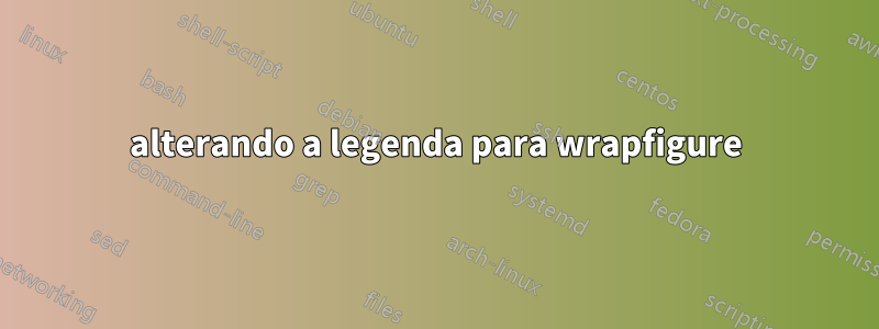 alterando a legenda para wrapfigure
