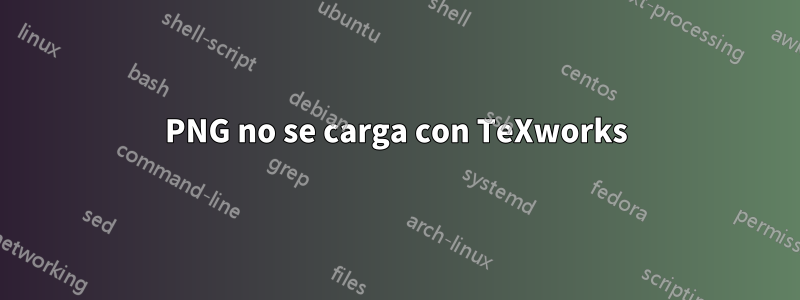 PNG no se carga con TeXworks