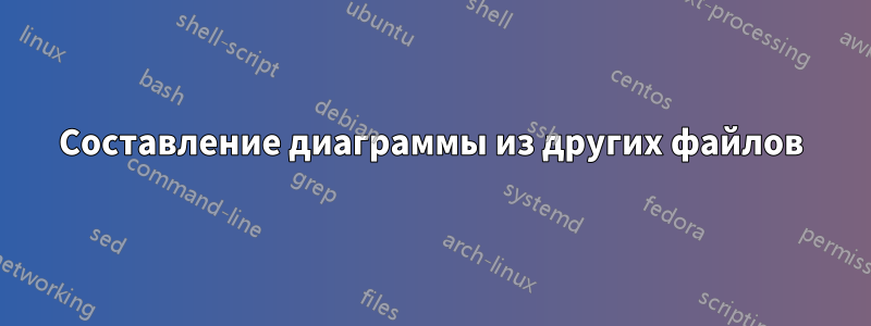 Составление диаграммы из других файлов