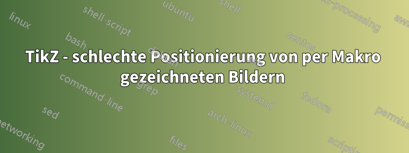 TikZ - schlechte Positionierung von per Makro gezeichneten Bildern