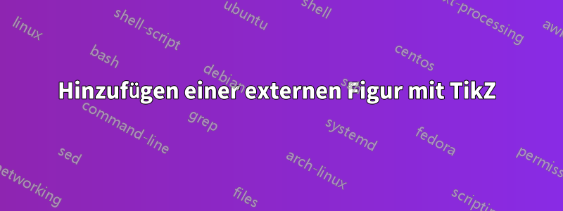 Hinzufügen einer externen Figur mit TikZ 