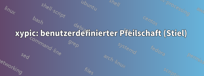 xypic: benutzerdefinierter Pfeilschaft (Stiel)