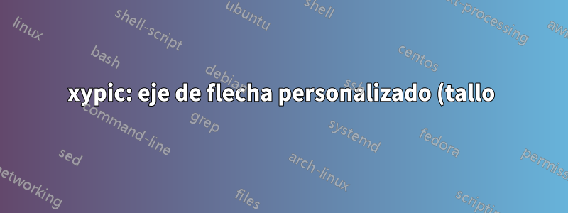 xypic: eje de flecha personalizado (tallo)