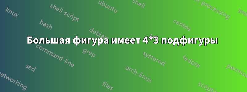 Большая фигура имеет 4*3 подфигуры