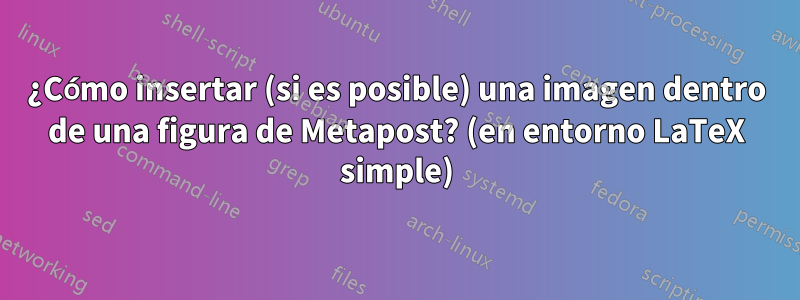 ¿Cómo insertar (si es posible) una imagen dentro de una figura de Metapost? (en entorno LaTeX simple)