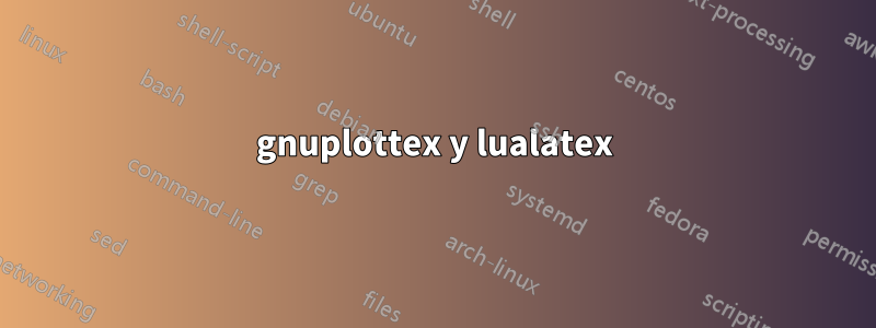 gnuplottex y lualatex