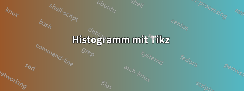 Histogramm mit Tikz