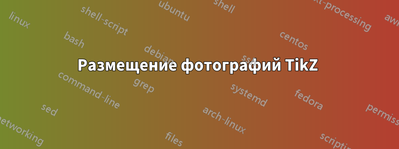 Размещение фотографий TikZ