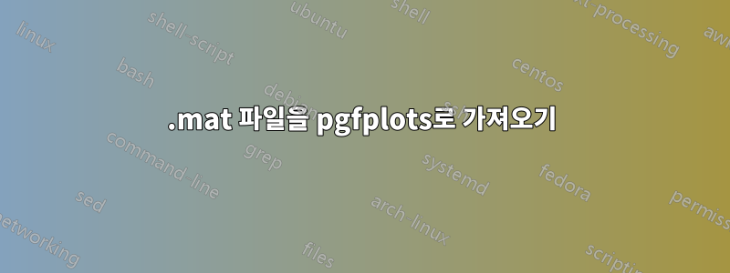.mat 파일을 pgfplots로 가져오기