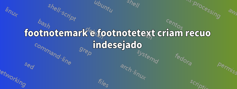 footnotemark e footnotetext criam recuo indesejado